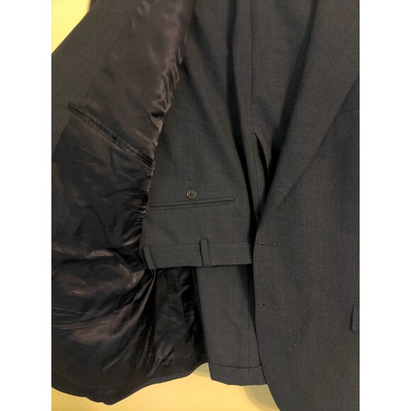 Brooks Brothers 346 Stretch Suit Men's 45L  Blazer Jacket Charcoal Pants 38/31 - Picture 7 of 13